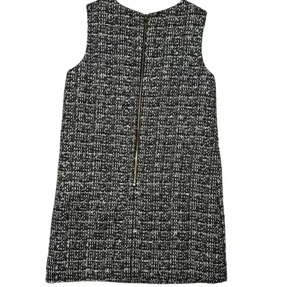 Milly Minis Black and White Tweed Dress - Picture 2 of 7